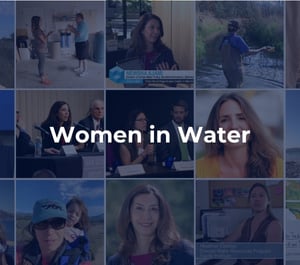 women in water